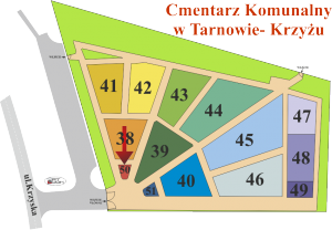 Brak mapy sektorowej