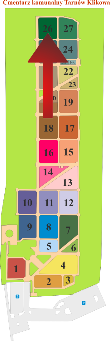 Brak mapy sektorowej