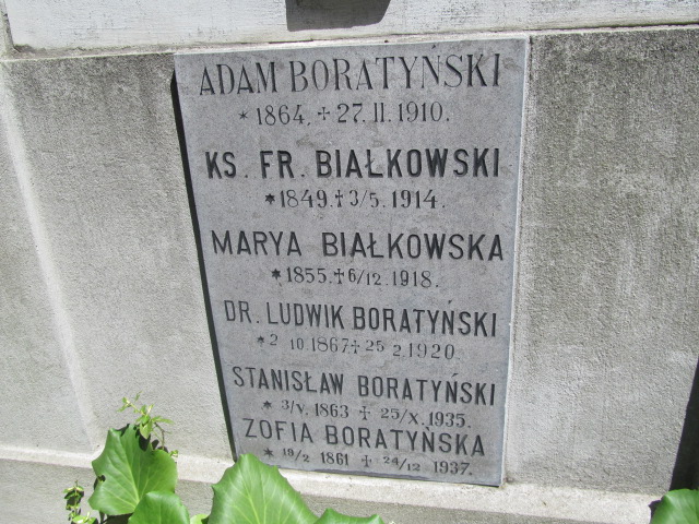 Stanisława Boratyńska Tarnów - Grobonet - Wyszukiwarka osób pochowanych