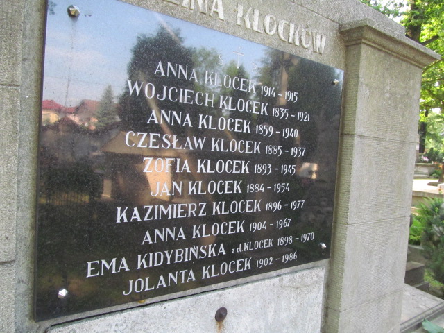 Czesław Klocek 1884 Tarnów - Grobonet - Wyszukiwarka osób pochowanych