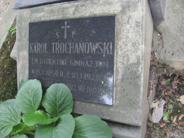 Emilia Trochanowska 1859 Tarnów - Grobonet - Wyszukiwarka osób pochowanych