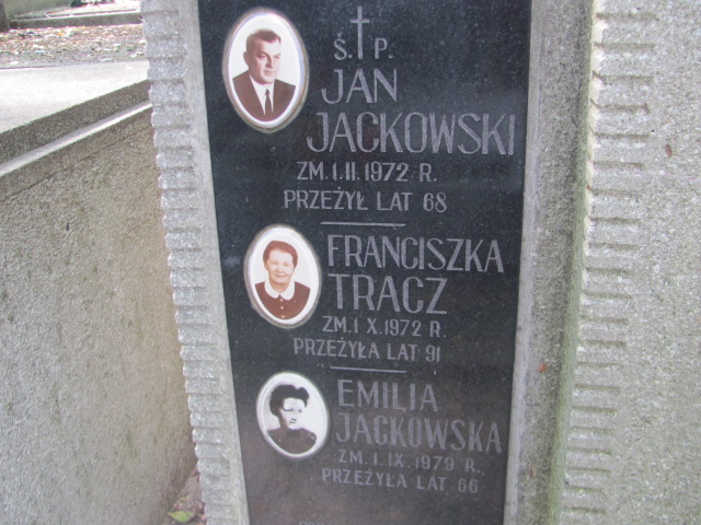 Jan Jackowski Tarnów - Grobonet - Wyszukiwarka osób pochowanych