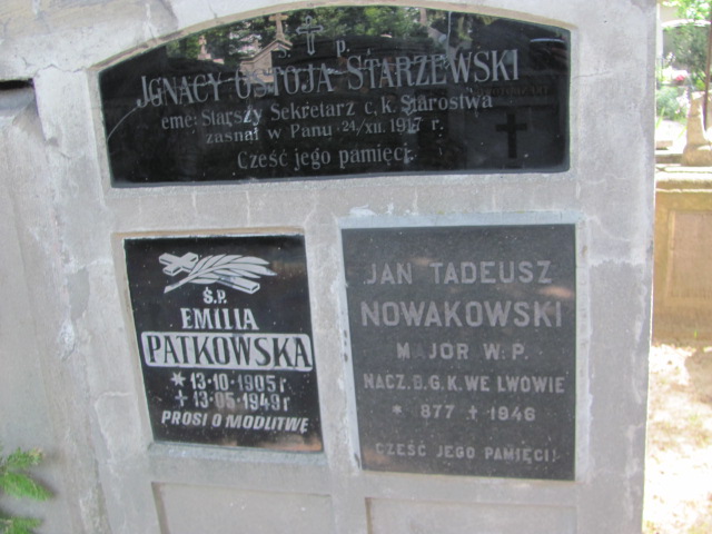 Ignacy Ostoja Starzewski Tarnów - Grobonet - Wyszukiwarka osób pochowanych