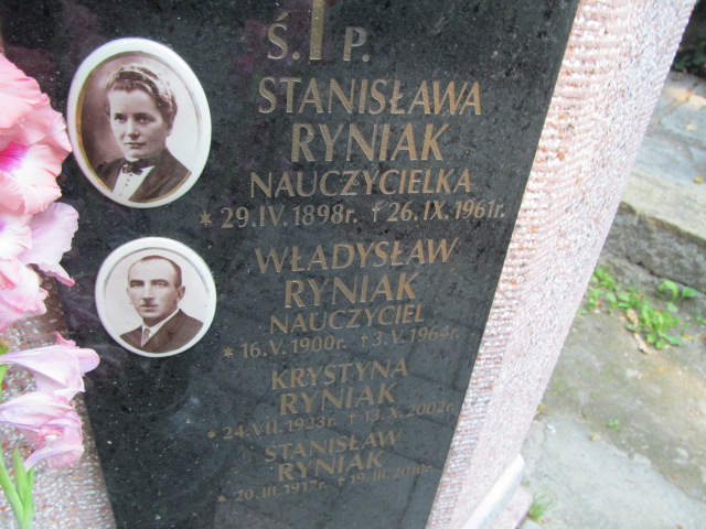 Stanisław Ryniak 1917 Tarnów - Grobonet - Wyszukiwarka osób pochowanych