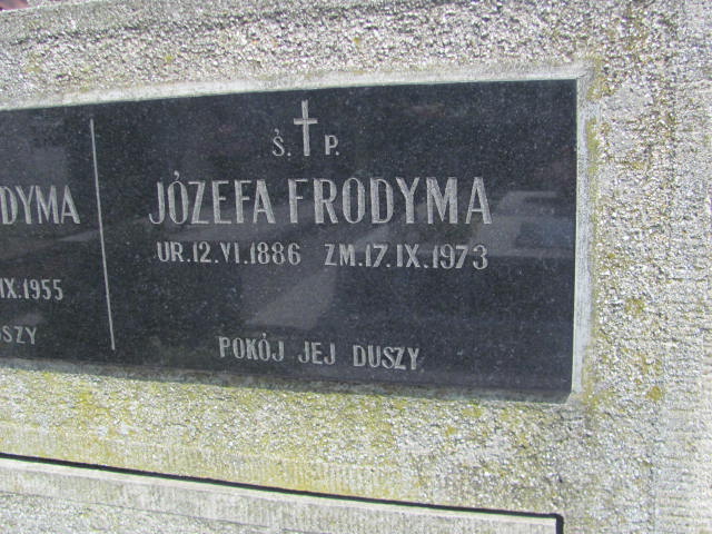 Wojciech Frodyma 1872 Tarnów - Grobonet - Wyszukiwarka osób pochowanych