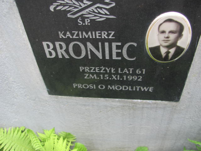 Kazimierz Broniec Tarnów - Grobonet - Wyszukiwarka osób pochowanych