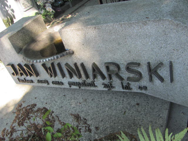 Jan Winiarski Tarnów - Grobonet - Wyszukiwarka osób pochowanych