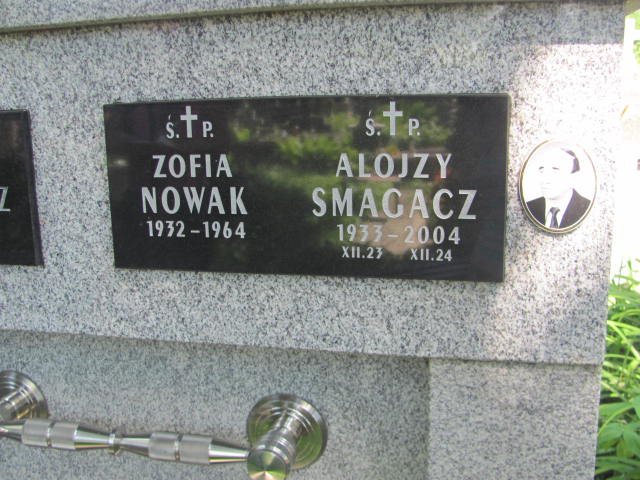 Alojzy Smagacz 1933 Tarnów - Grobonet - Wyszukiwarka osób pochowanych