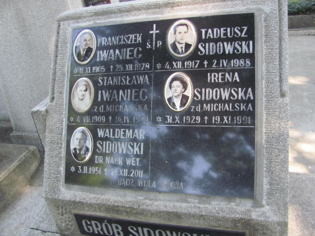 Franciszek Iwaniec 1905 Tarnów - Grobonet - Wyszukiwarka osób pochowanych