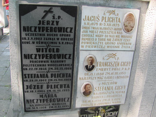 Jerzy Niczyperowicz 1902 Tarnów - Grobonet - Wyszukiwarka osób pochowanych