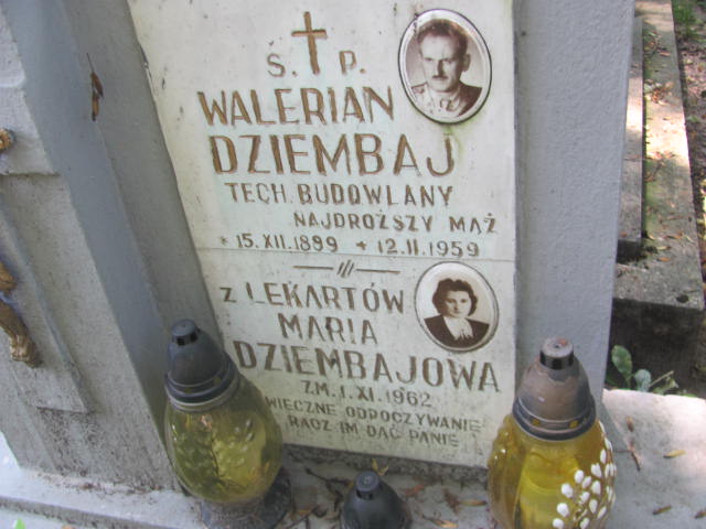 Walerian Dziembaj 1899 Tarnów - Grobonet - Wyszukiwarka osób pochowanych