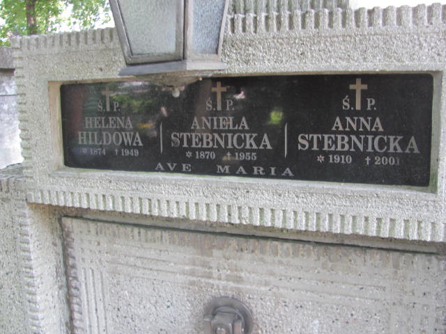 Anna Stebnicka 1909 Tarnów - Grobonet - Wyszukiwarka osób pochowanych