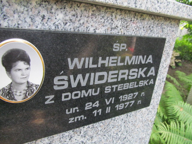 Augustyna Świderska 1900 Tarnów - Grobonet - Wyszukiwarka osób pochowanych