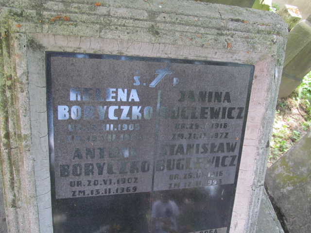 Helena Boryczko 1905 Tarnów - Grobonet - Wyszukiwarka osób pochowanych