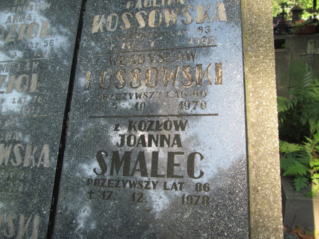 Joanna Smalec Tarnów - Grobonet - Wyszukiwarka osób pochowanych