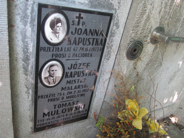 Andrzej Kapustka 1957 Tarnów - Grobonet - Wyszukiwarka osób pochowanych