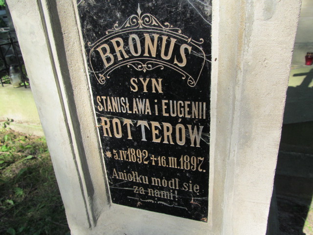 Bronisław Rotter 1892 Tarnów - Grobonet - Wyszukiwarka osób pochowanych