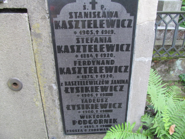 Emilia Cieśla 1901 Tarnów - Grobonet - Wyszukiwarka osób pochowanych