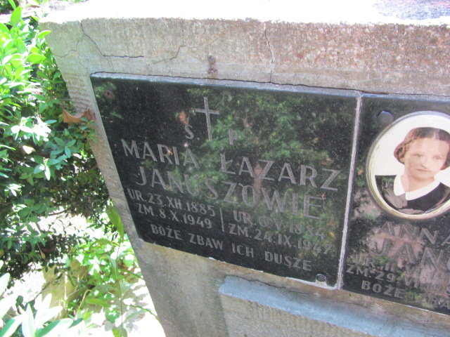 Maria Janusz 1885 Tarnów - Grobonet - Wyszukiwarka osób pochowanych