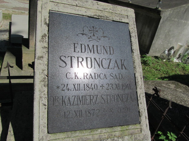 Edmund Stronczak 1840 Tarnów - Grobonet - Wyszukiwarka osób pochowanych