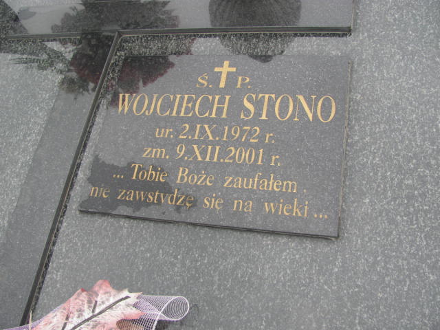 Adam Stono 1939 Tarnów - Grobonet - Wyszukiwarka osób pochowanych