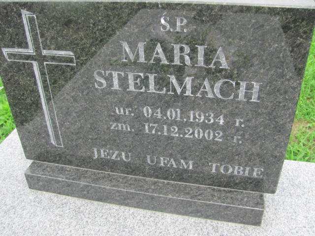 Maria Stelmach 1934 Tarnów - Grobonet - Wyszukiwarka osób pochowanych