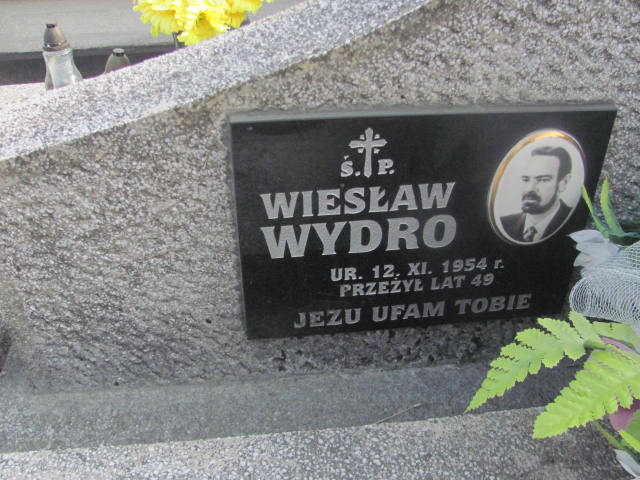 Wiesław Wydro 1954 Tarnów - Grobonet - Wyszukiwarka osób pochowanych