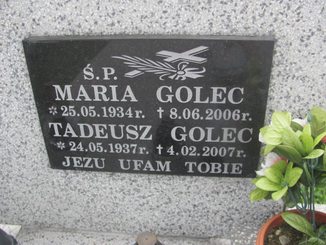 Sebastian Golec 1977 Tarnów - Grobonet - Wyszukiwarka osób pochowanych