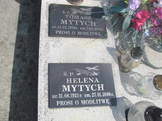 Tomasz Mytych 1916 Tarnów - Grobonet - Wyszukiwarka osób pochowanych