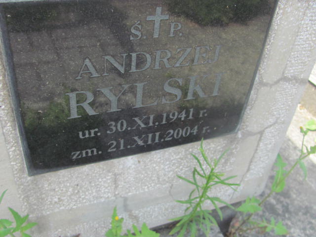 Andrzej Rylski 1941 Tarnów - Grobonet - Wyszukiwarka osób pochowanych
