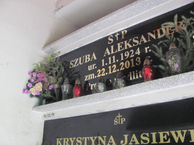 Aleksander Szuba 1924 Tarnów - Grobonet - Wyszukiwarka osób pochowanych