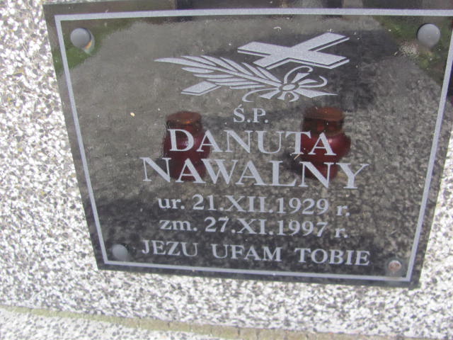 Danuta Nawalny 1929 Tarnów - Grobonet - Wyszukiwarka osób pochowanych