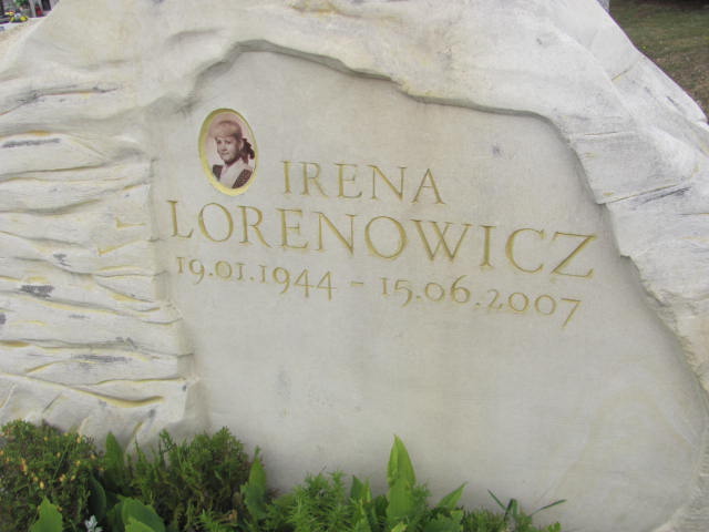 Irena Lorenowicz 1944 Tarnów - Grobonet - Wyszukiwarka osób pochowanych