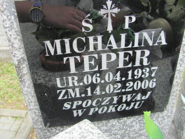 Michalina Teper 1937 Tarnów - Grobonet - Wyszukiwarka osób pochowanych