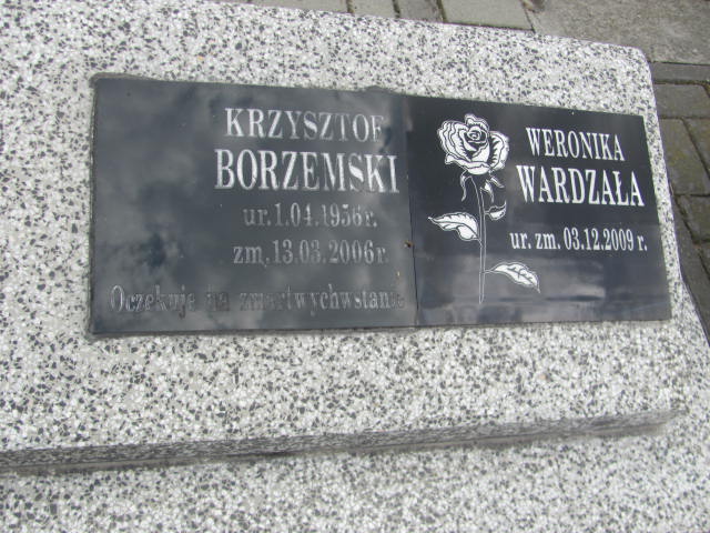 Krzysztof Borzemski 1956 Tarnów - Grobonet - Wyszukiwarka osób pochowanych