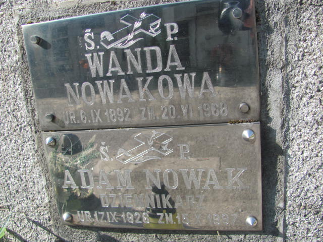 Adam Nowak 1926 Tarnów - Grobonet - Wyszukiwarka osób pochowanych