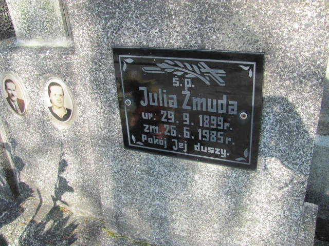 Julia Żmuda  1899 Tarnów - Grobonet - Wyszukiwarka osób pochowanych