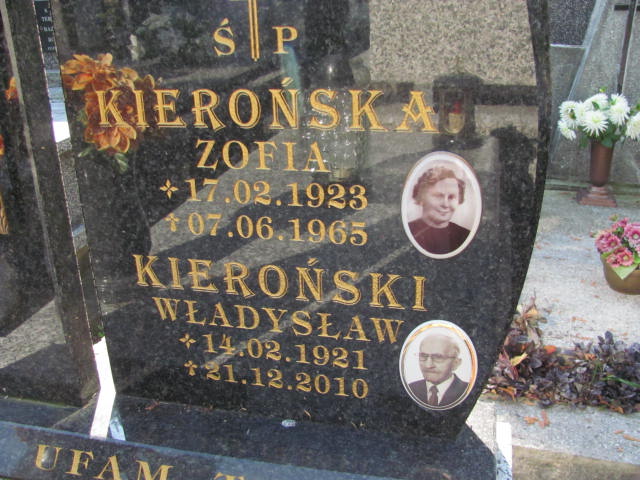 Władysław Kieroński 1921 Tarnów - Grobonet - Wyszukiwarka osób pochowanych