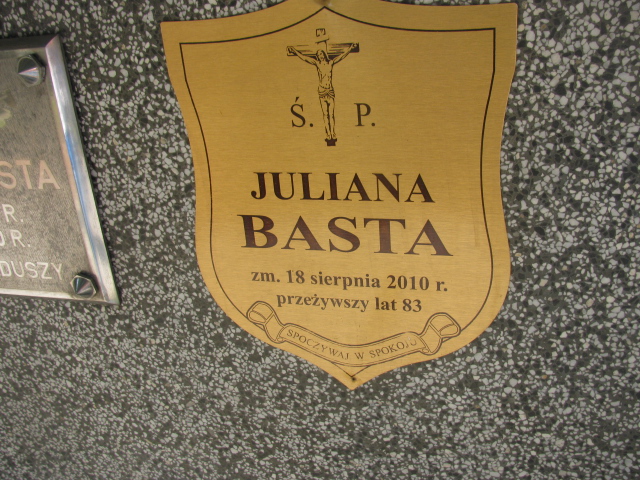 Kazimierz Basta 1907 Tarnów - Grobonet - Wyszukiwarka osób pochowanych