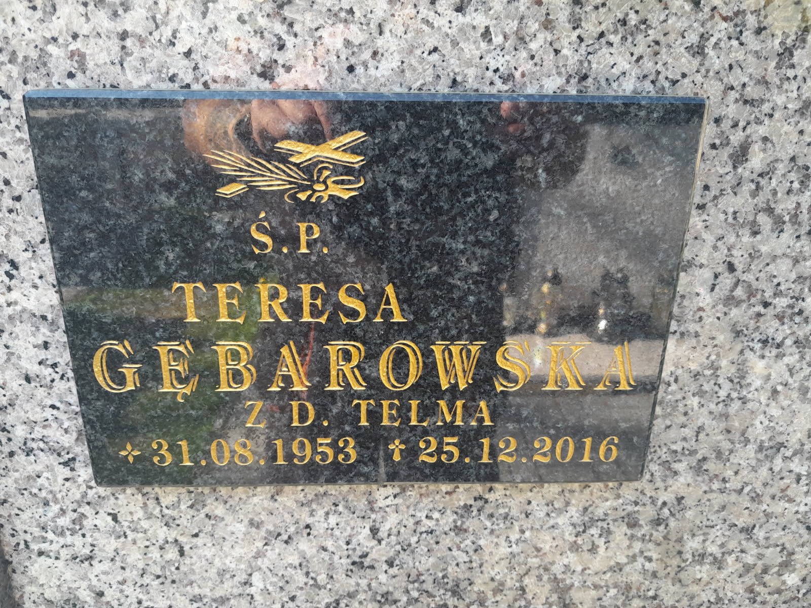 Grób Tadeusz Gębarowski