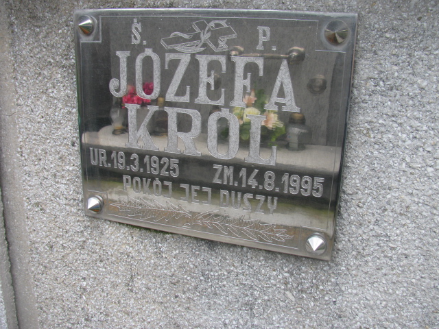 Józef Fencki 1935 Tarnów - Grobonet - Wyszukiwarka osób pochowanych