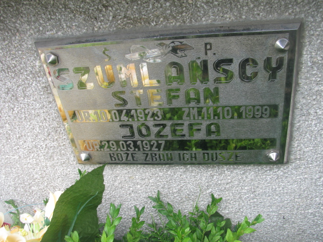 Andrzej Szumlański  1946 Tarnów - Grobonet - Wyszukiwarka osób pochowanych
