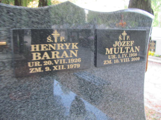 Henryk Baran 1926 Tarnów - Grobonet - Wyszukiwarka osób pochowanych