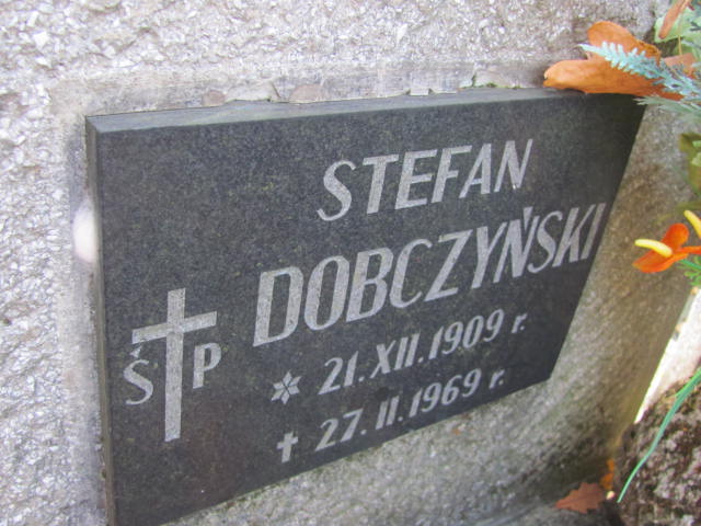 Stefan Dobczyński 1909 Tarnów - Grobonet - Wyszukiwarka osób pochowanych