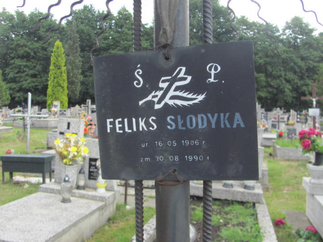 Feliks Słodyka 1906 Tarnów - Grobonet - Wyszukiwarka osób pochowanych