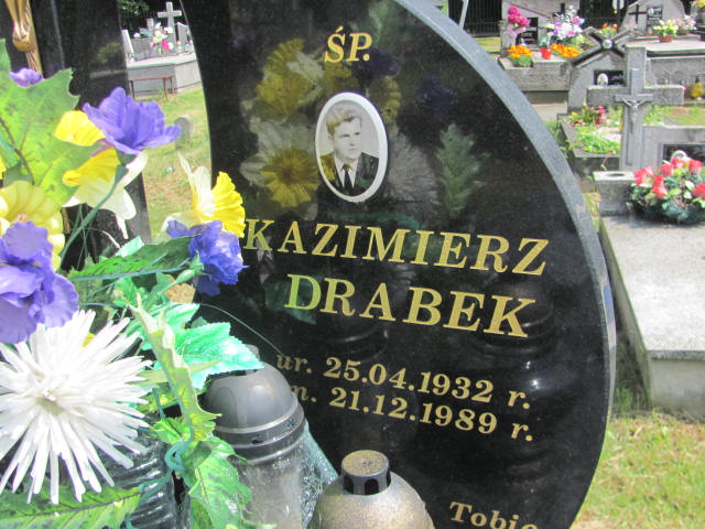 Kazimierz Drabek 1932 Tarnów - Grobonet - Wyszukiwarka osób pochowanych