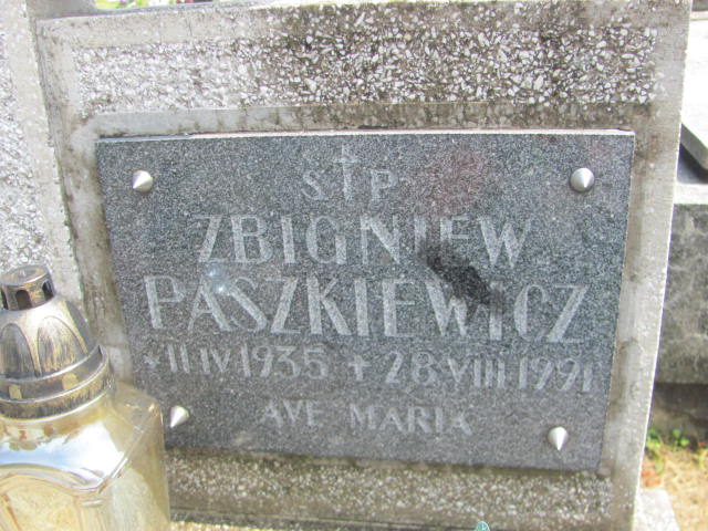 Maria Paszkiewicz 1948 Tarnów - Grobonet - Wyszukiwarka osób pochowanych