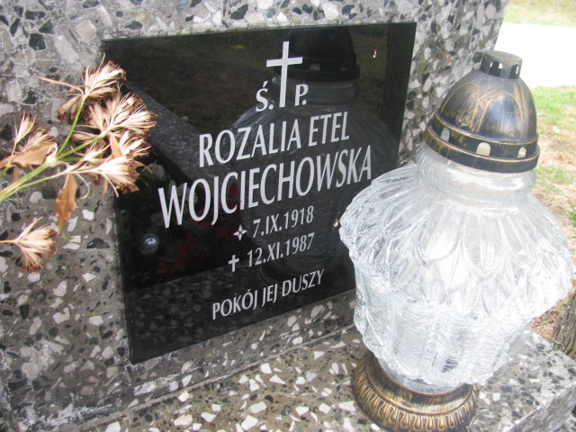 Rozalia Etel Wojciechowska 1918 Tarnów - Grobonet - Wyszukiwarka osób pochowanych