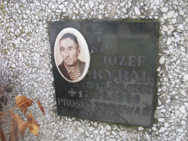 Józef Rybak 1939 Tarnów - Grobonet - Wyszukiwarka osób pochowanych