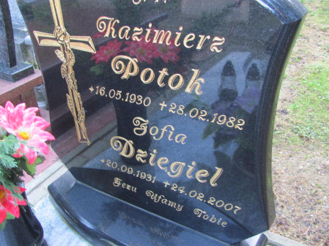 Kazimierz Potok 1930 Tarnów - Grobonet - Wyszukiwarka osób pochowanych